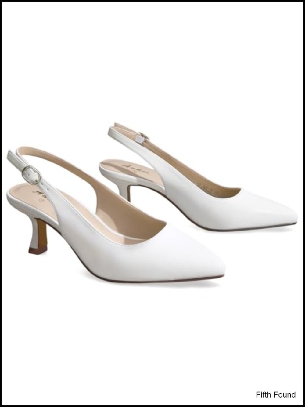 Women's Slingback Kitten Heels Closed Pointed Toe 2.5in Dress Pumps